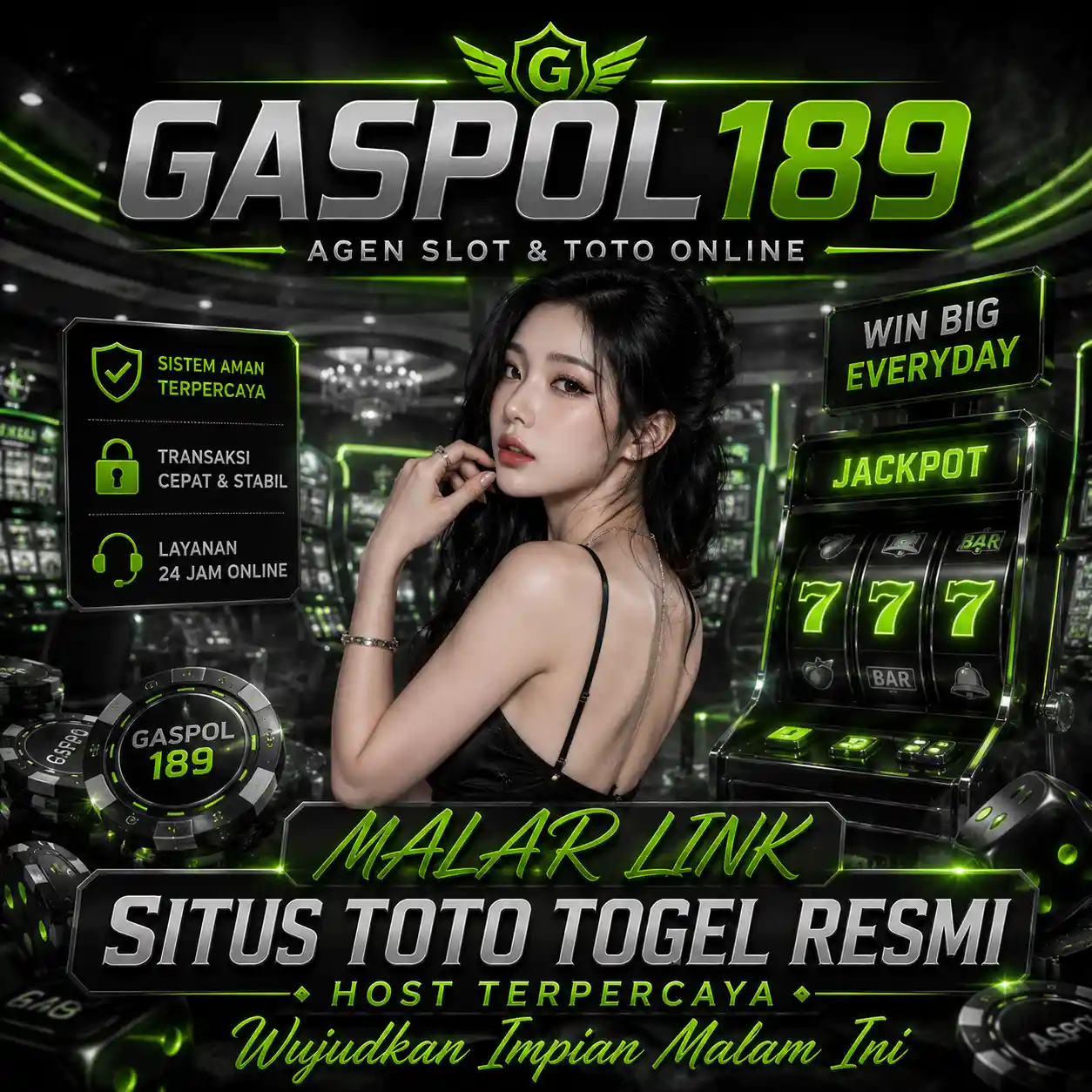 GASPOL189: Link Premium Bandar Slot Toto Resmi Sinkronisasi Data Real-Time